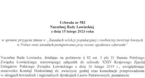 Read more about the article Nowe zasady selekcji Jeleniowatych 5.03.2023